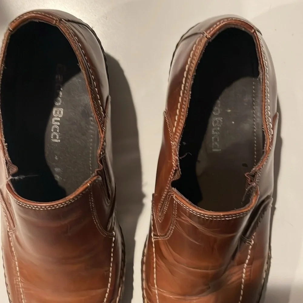 Bacco Bucci ‎ Men's shades of brown Leather Loafers